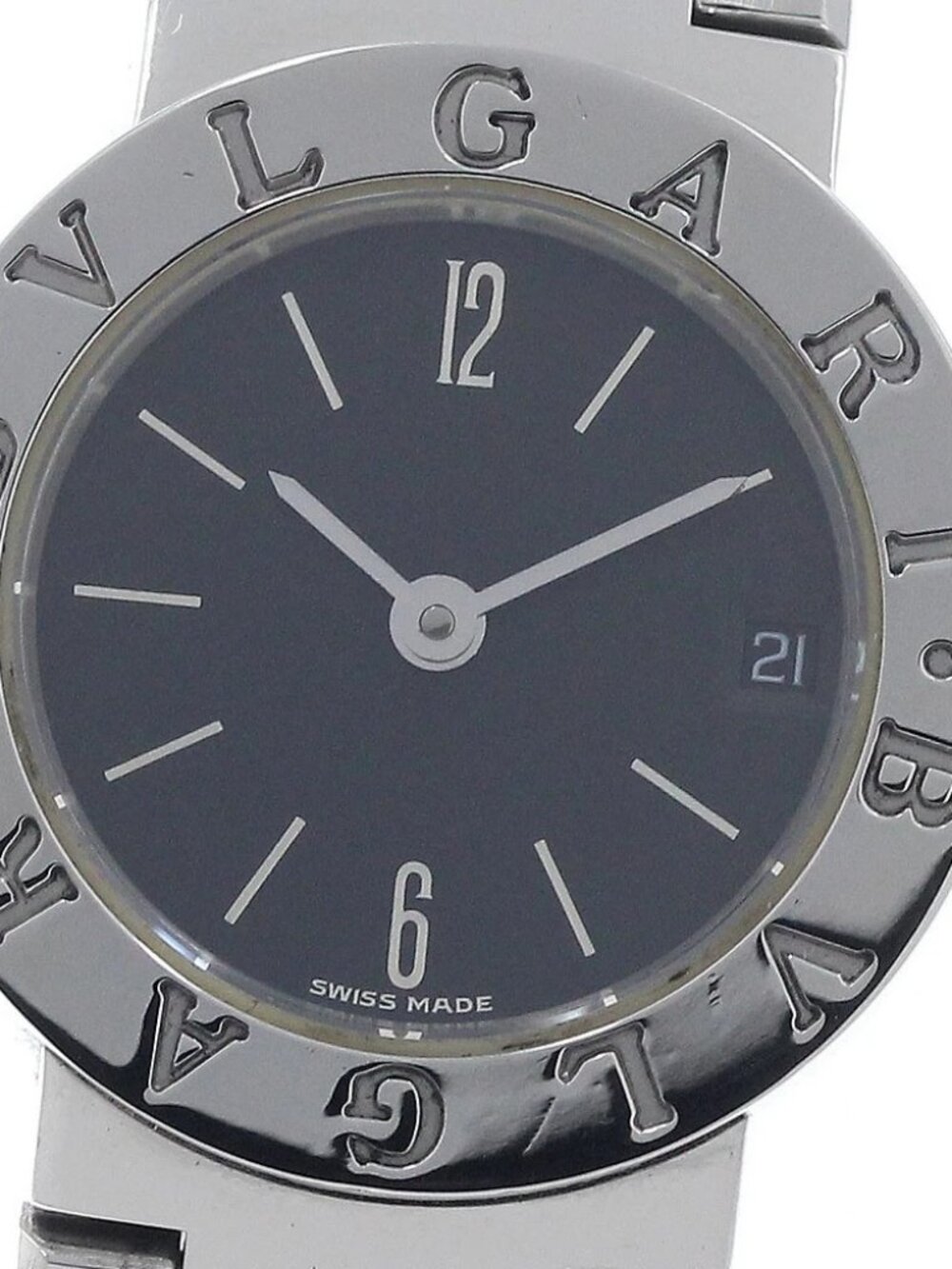BVLGARI BVLGARIBVLGARI BB23SSD Date black Dial Quartz Ladies Watch